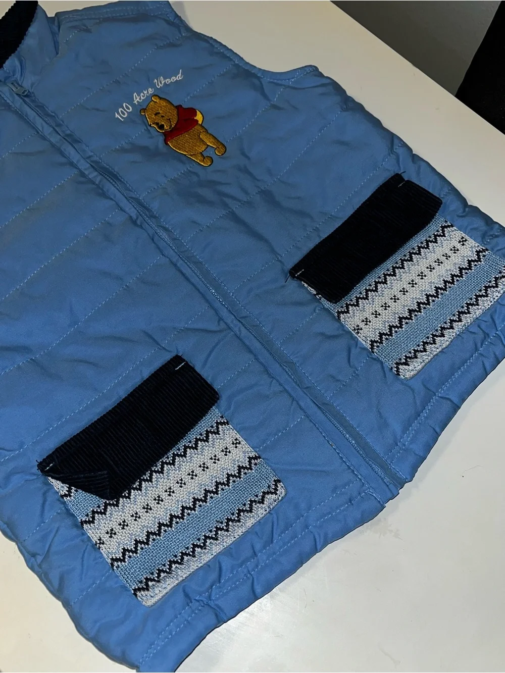 Vintage Disney Youth size 5T ‘Winnie the Pooh’ Blue Vest